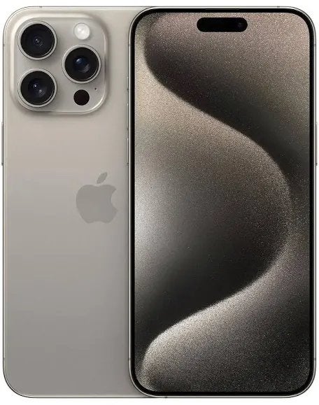 Iphone 15 pro max natural titanium
