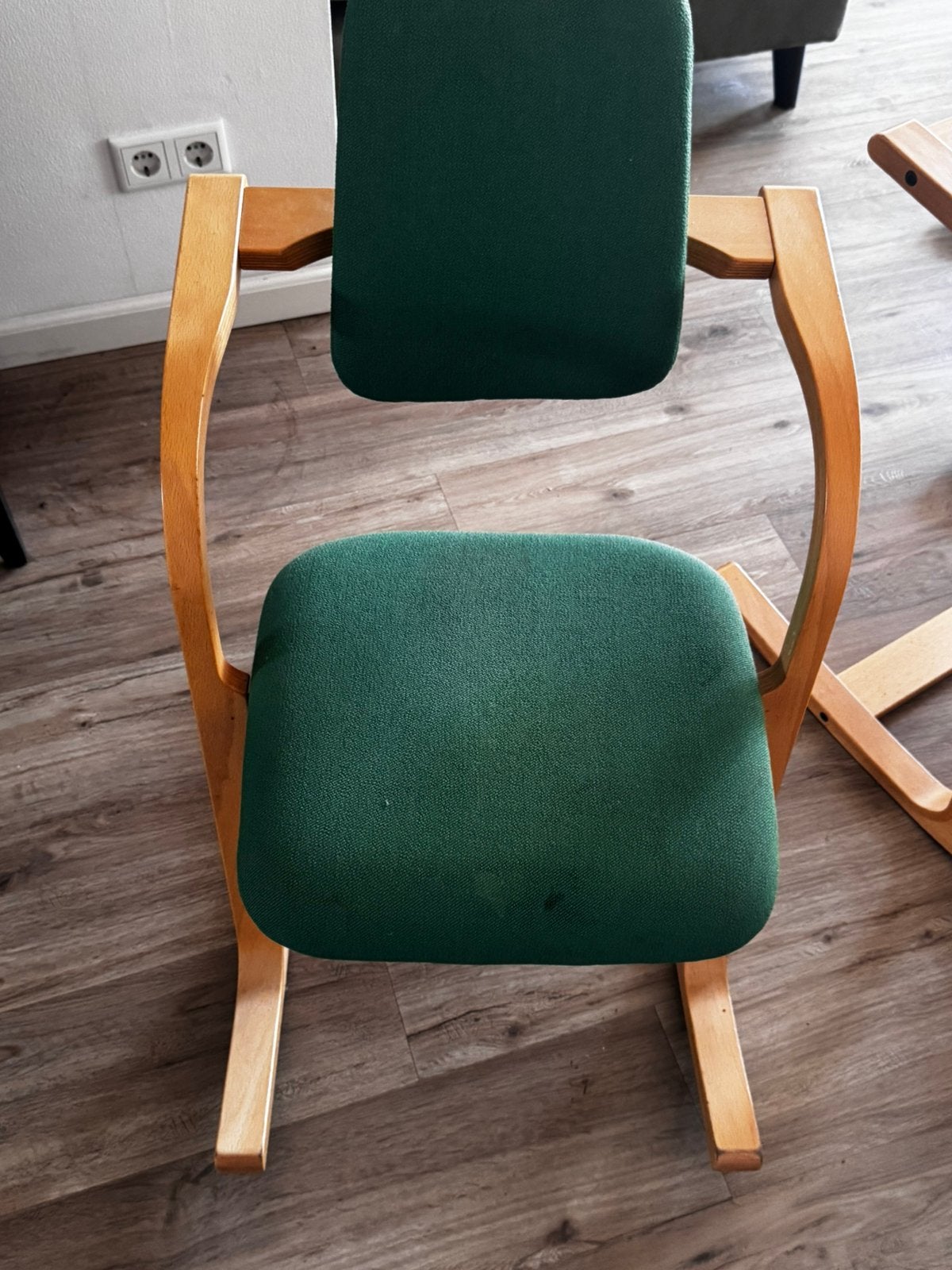 Stokke schommelstoelen, Ophalen, Gebruikt, 100 tot 150 cm, 50 tot 100 cm
