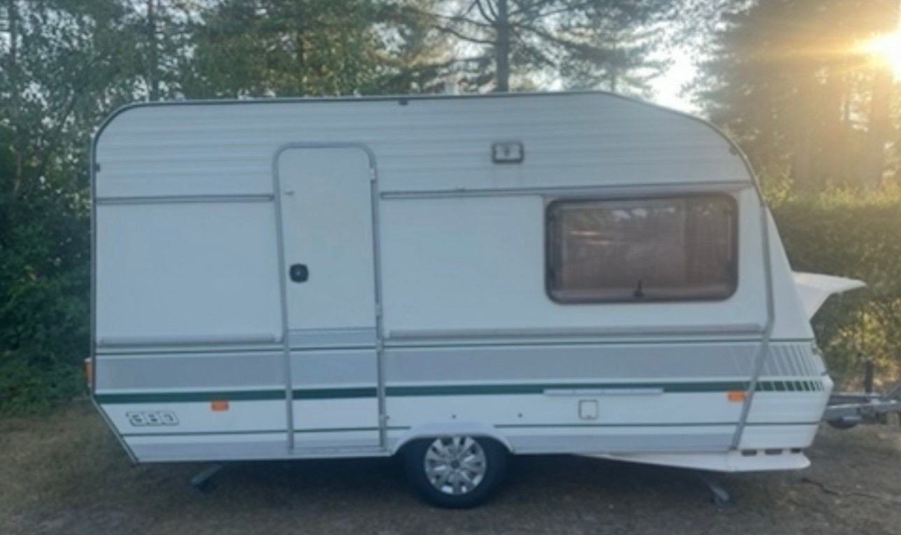 Chateau caravan 380, Caravans en Kamperen, Caravans, Chateau, Particulier, Tot en met 4, Luifel
