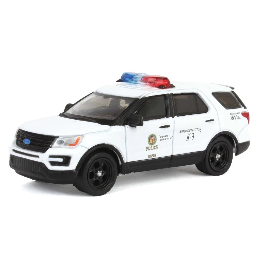 2017 Ford Police Interceptor Utility v Greenlight 1/64 LAPD, Ophalen of Verzenden, Nieuw, Auto