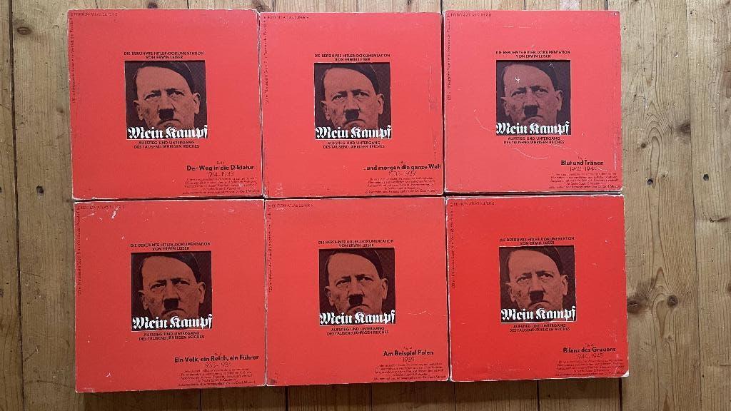 6-delige filmserie super 8 Mein Kampf, Hitler documentaire, Ophalen of Verzenden, 8mm film