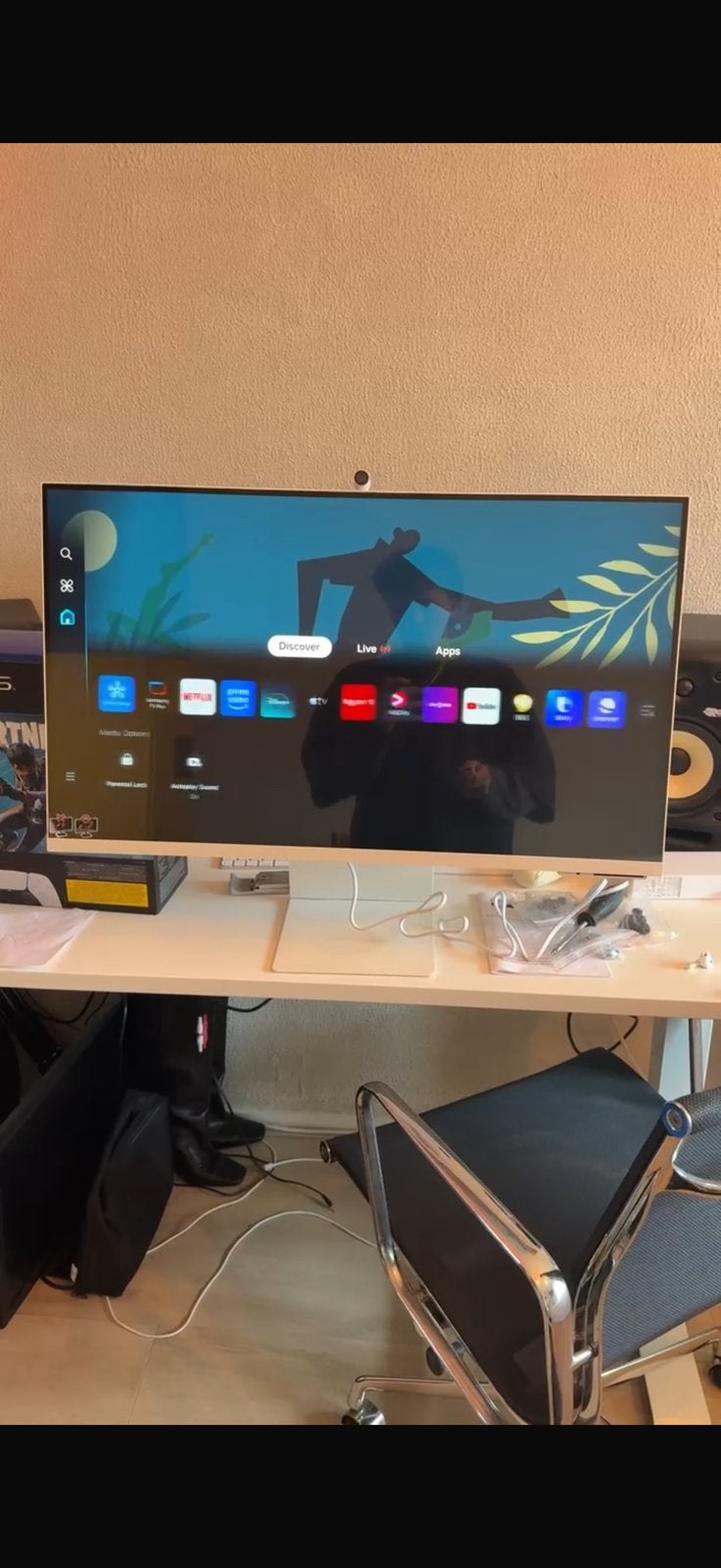 Samsung Smart M80D 32" VA Monitor, 3840 x 2160 4K UHD, 60Hz, Computers en Software, Monitoren, Ophalen, 3 tot 5 ms, VA, 60 Hz of minder