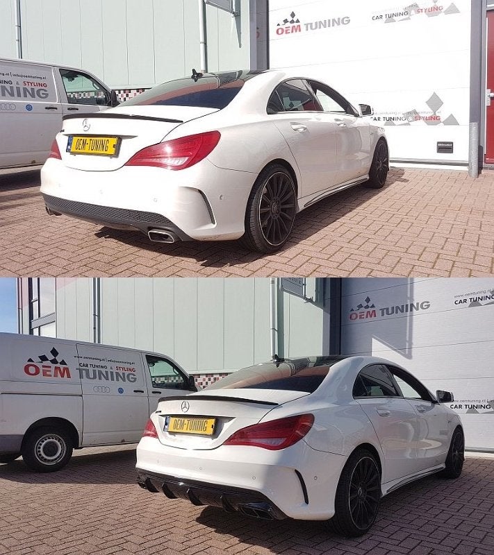 Diffuser W117 C117 13‑16 CLA45 AMG Hoogglans Zwart, Ophalen of Verzenden