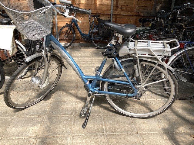 E-bike met recente onderhoudsbeurt en nieuwe onderdelen, Ophalen, Sparta, Velgrem, (Extra) lage instap