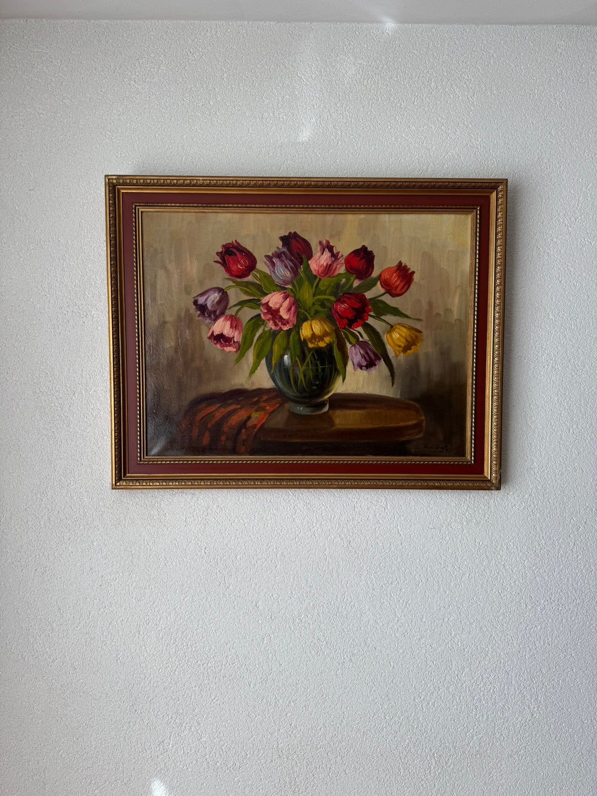 Schilderij van C. Van Dijk, Ophalen of Verzenden