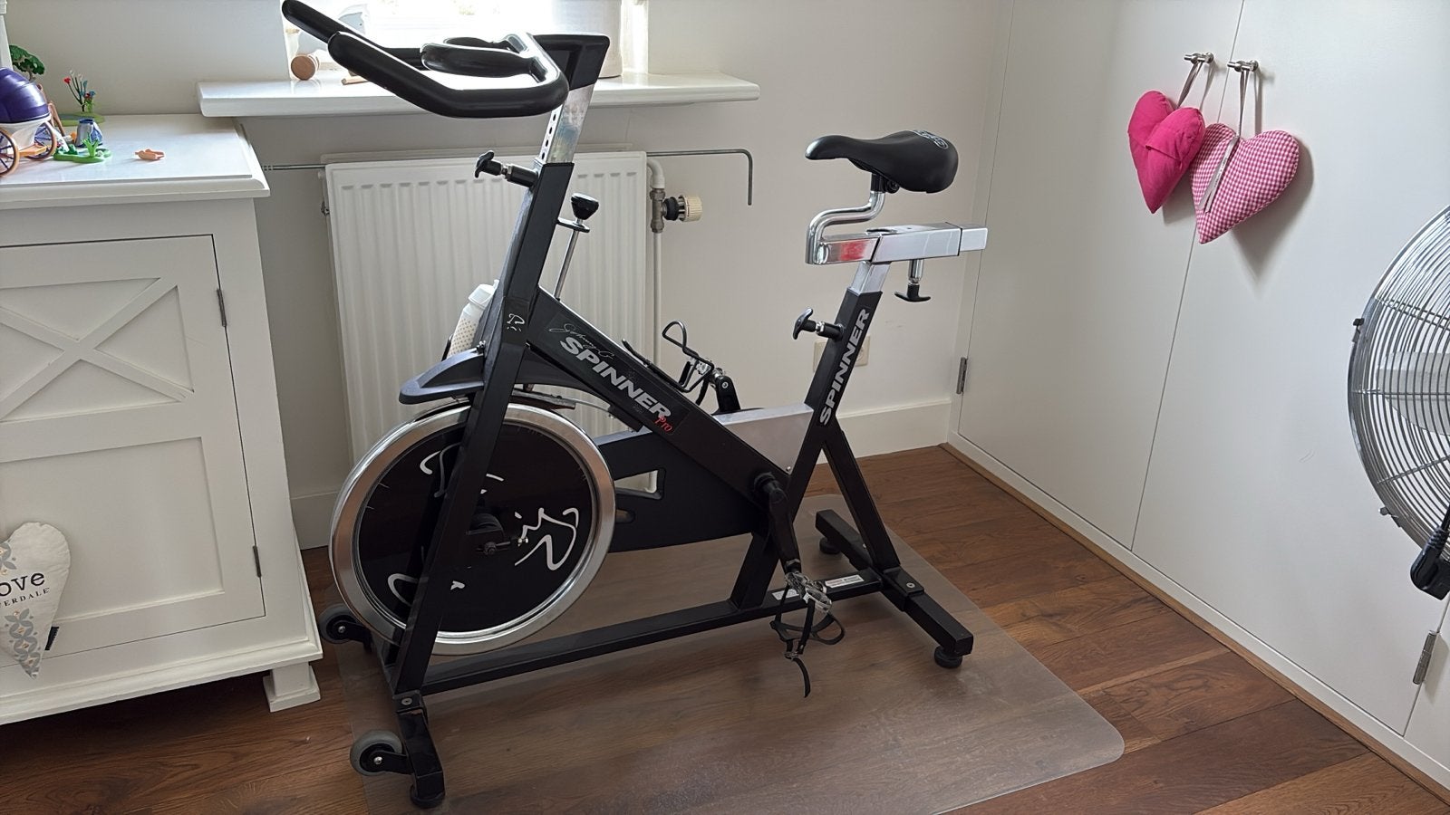Spinner Pro Spinningfiets - Zo goed als nieuw, Ophalen, Spinningfiets, Zo goed als nieuw, Metaal
