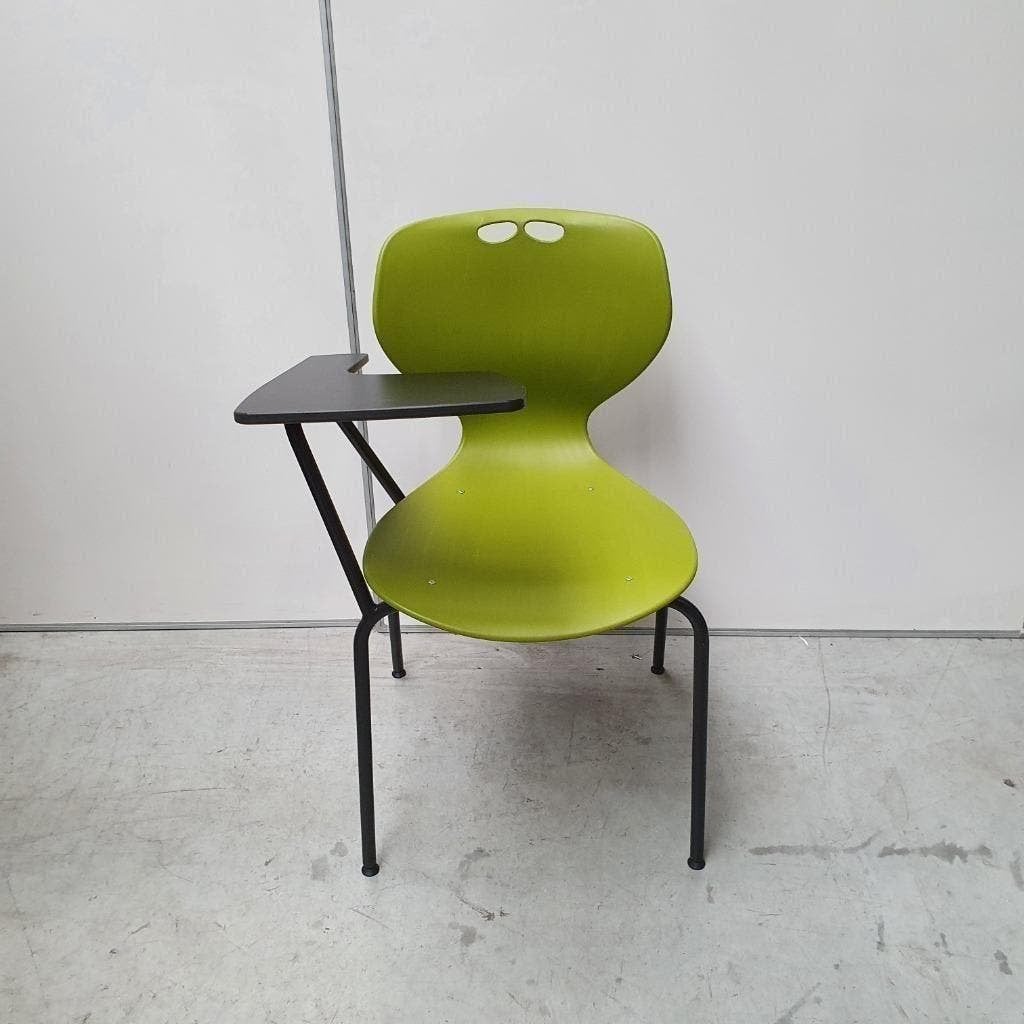 20 STUKS AHREND 450 CONFERENTIESTOEL STUDIESTOEL MET BLAD, Huis en Inrichting, Stoelen, Ophalen, Gebruikt, Kunststof, Vijf, Zes of meer stoelen