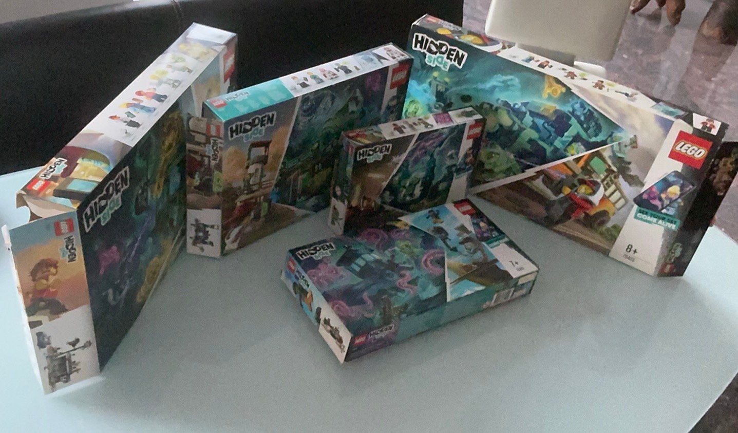 Lego Hidden Side 70418, 70419, 70422, 70423, 70435, Ophalen of Verzenden, Zo goed als nieuw
