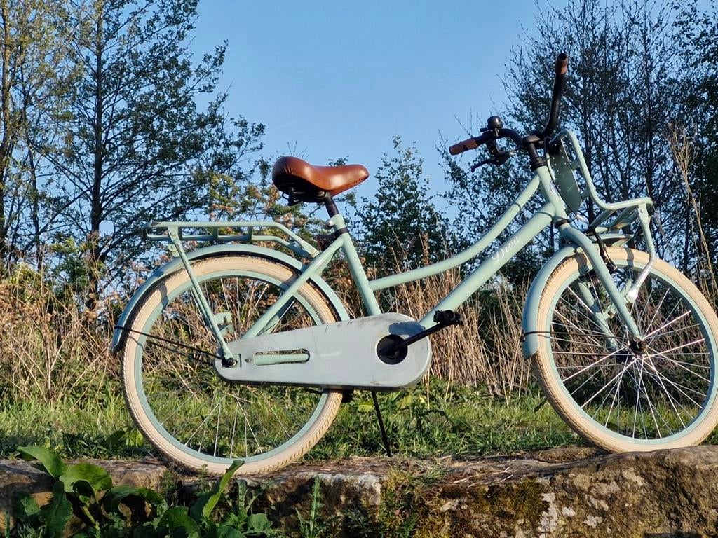 Spirit Meisjesfiets met voordrager, Ophalen, Gebruikt, Terugtraprem, Overige merken