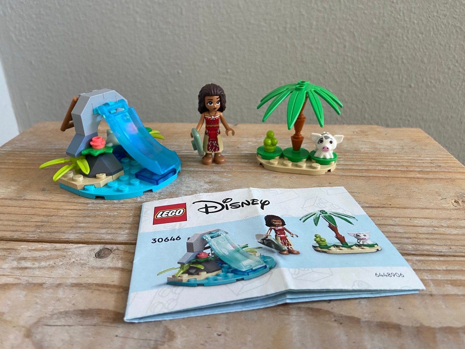 LEGO Disney Vaiana's Dolfijnenbaai 30646 compleet, Ophalen, Zo goed als nieuw, Overige merken