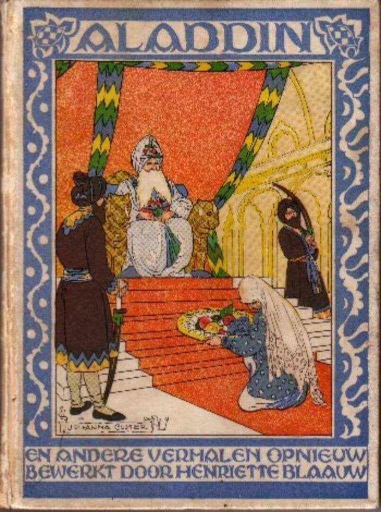 Aladdin en andere verhalen opnieuw verteld door H Blaauw, Antiek en Kunst, Antiek | Boeken en Bijbels, Ophalen of Verzenden