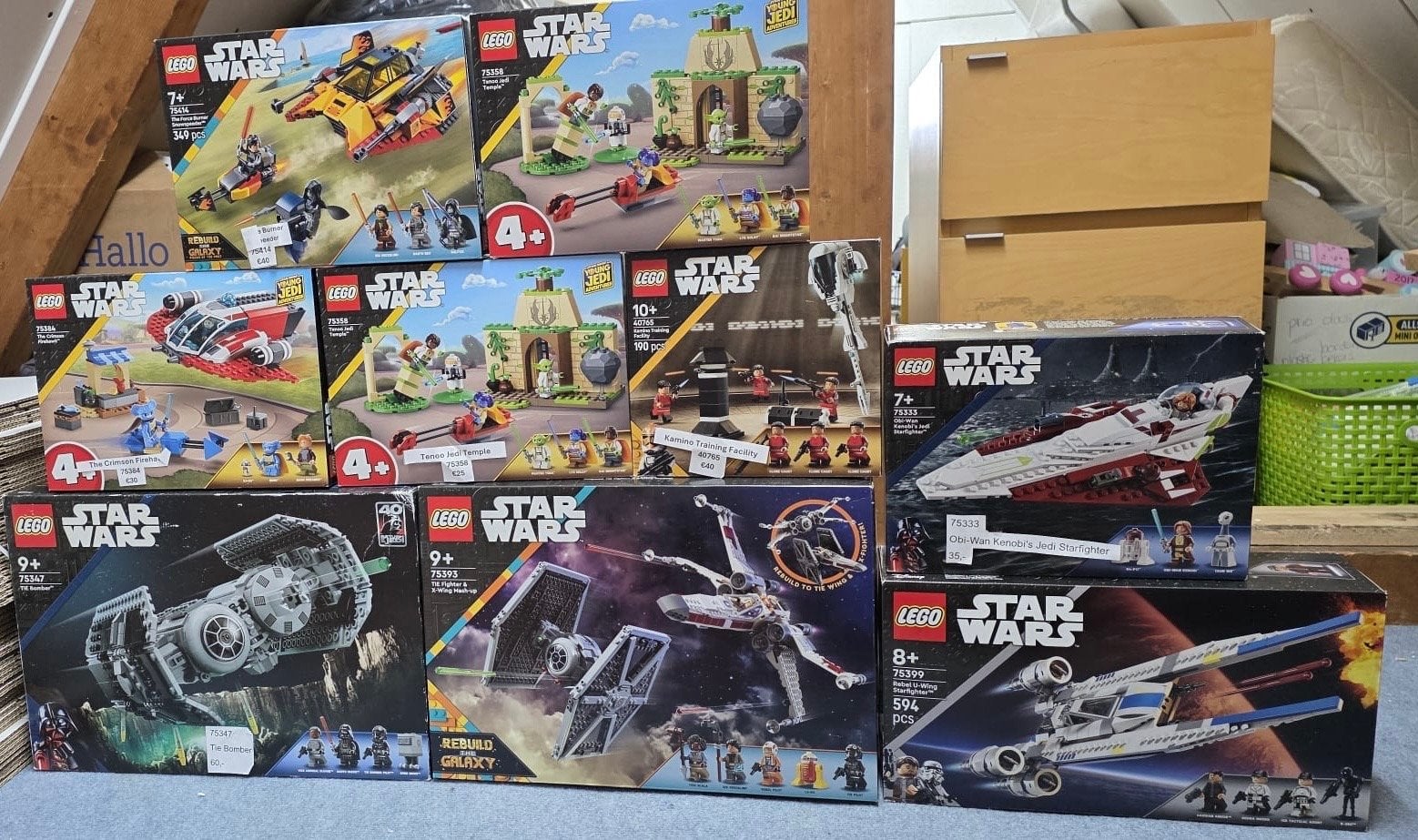 Partij Star Wars LEGO sets - Nieuw in doos, Kinderen en Baby's, Speelgoed | Duplo en Lego, Ophalen, Star Wars, Lego, Nieuw