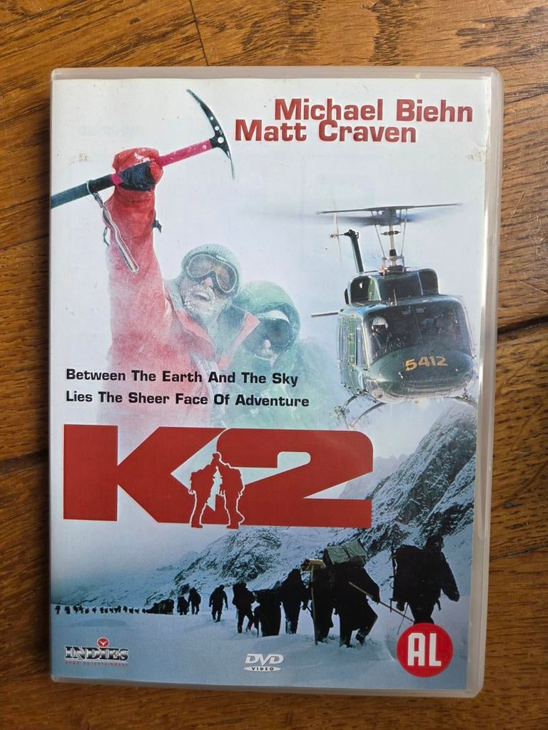 K2 DVD - Avontuurlijke klimfilm, Alle leeftijden, Ophalen of Verzenden, Gebruikt