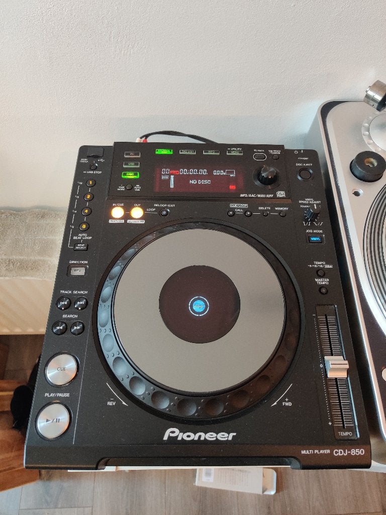 Pioneer CDJ-850-K, Ophalen, Zo goed als nieuw, Draaitafel, Pioneer