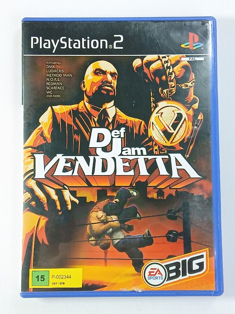Def Jam Vendetta - PlayStation 2 - PAL - Compleet, Sony Interactive Entertainment Network Europe Limited, Vanaf 18 jaar, Vechten