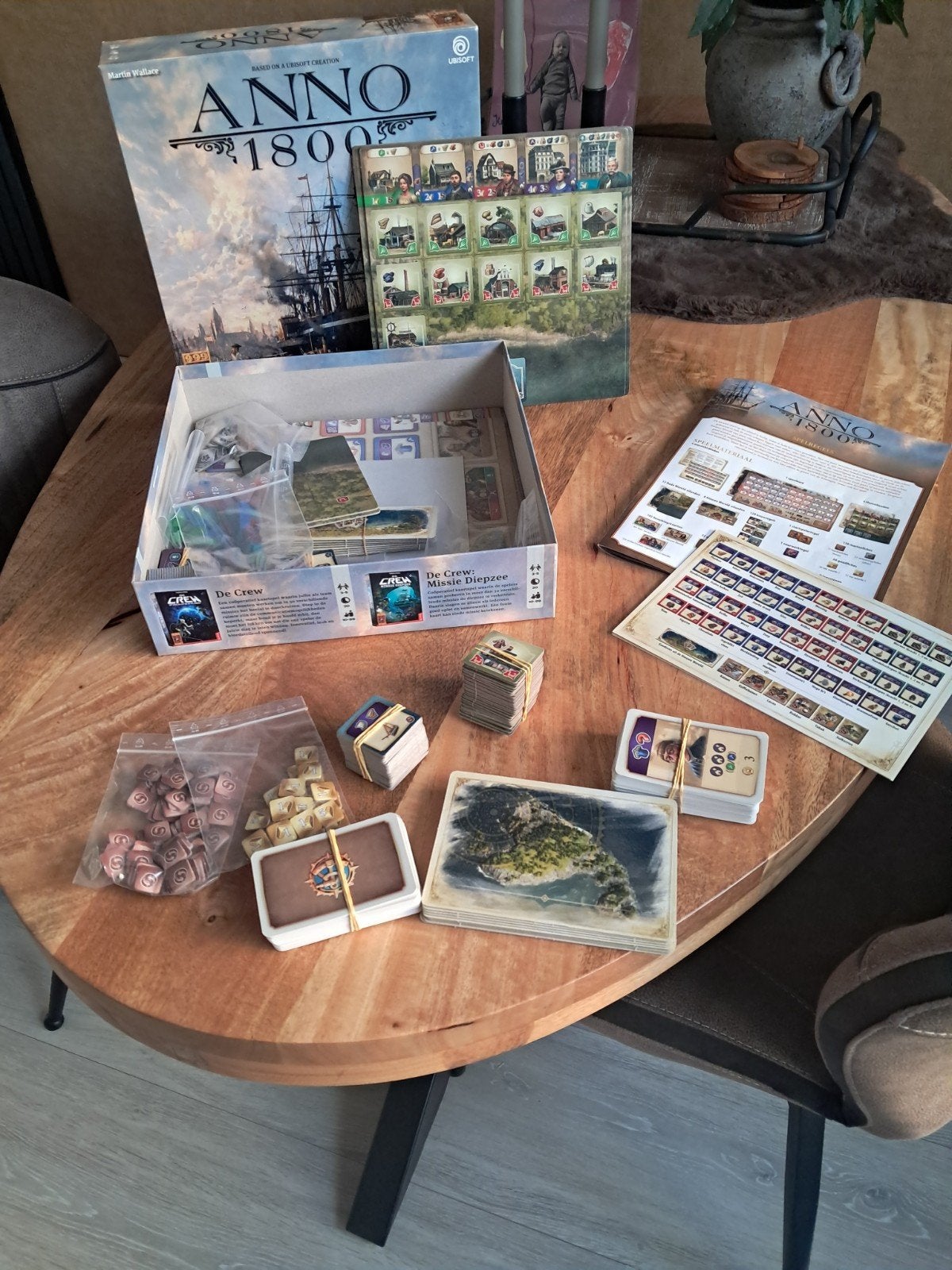 Anno 1800 Bordspel - Strategisch Kolonisatiespel, Drie of vier spelers, Ophalen, Zo goed als nieuw, Ubisoft
