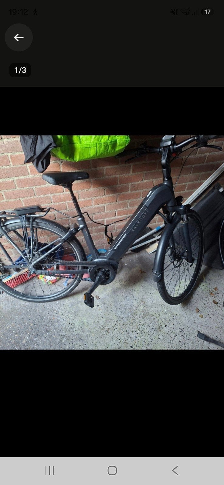 Kalkhoff E-bike  met oplader, 55 tot 59 cm, Ophalen, Gebruikt, Overige merken