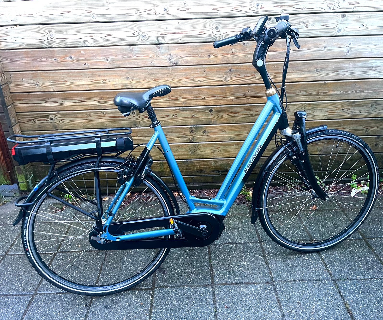 Batavus stream met middenmotor, Batavus, Ophalen of Verzenden, Zo goed als nieuw, 50 km per accu of meer