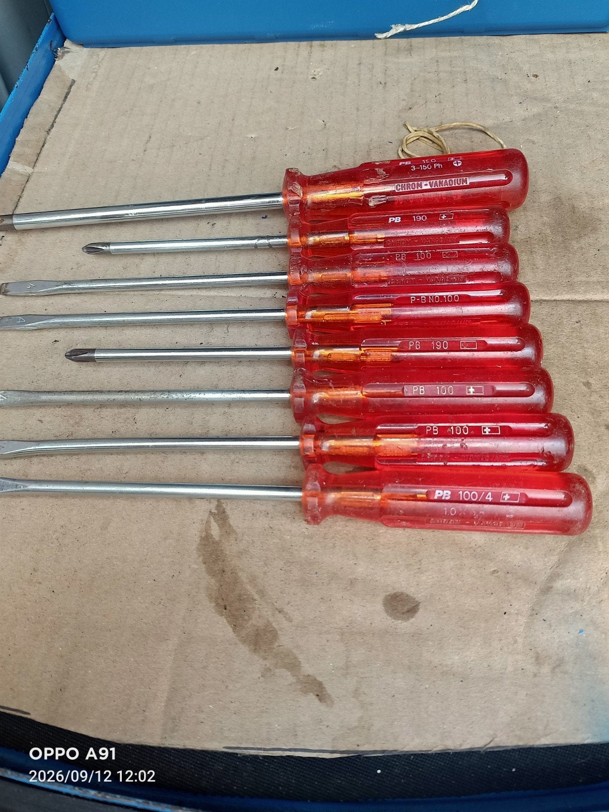 PB Swiss Tools Schroevendraaierset - Diverse Maten, Ophalen of Verzenden, Gebruikt