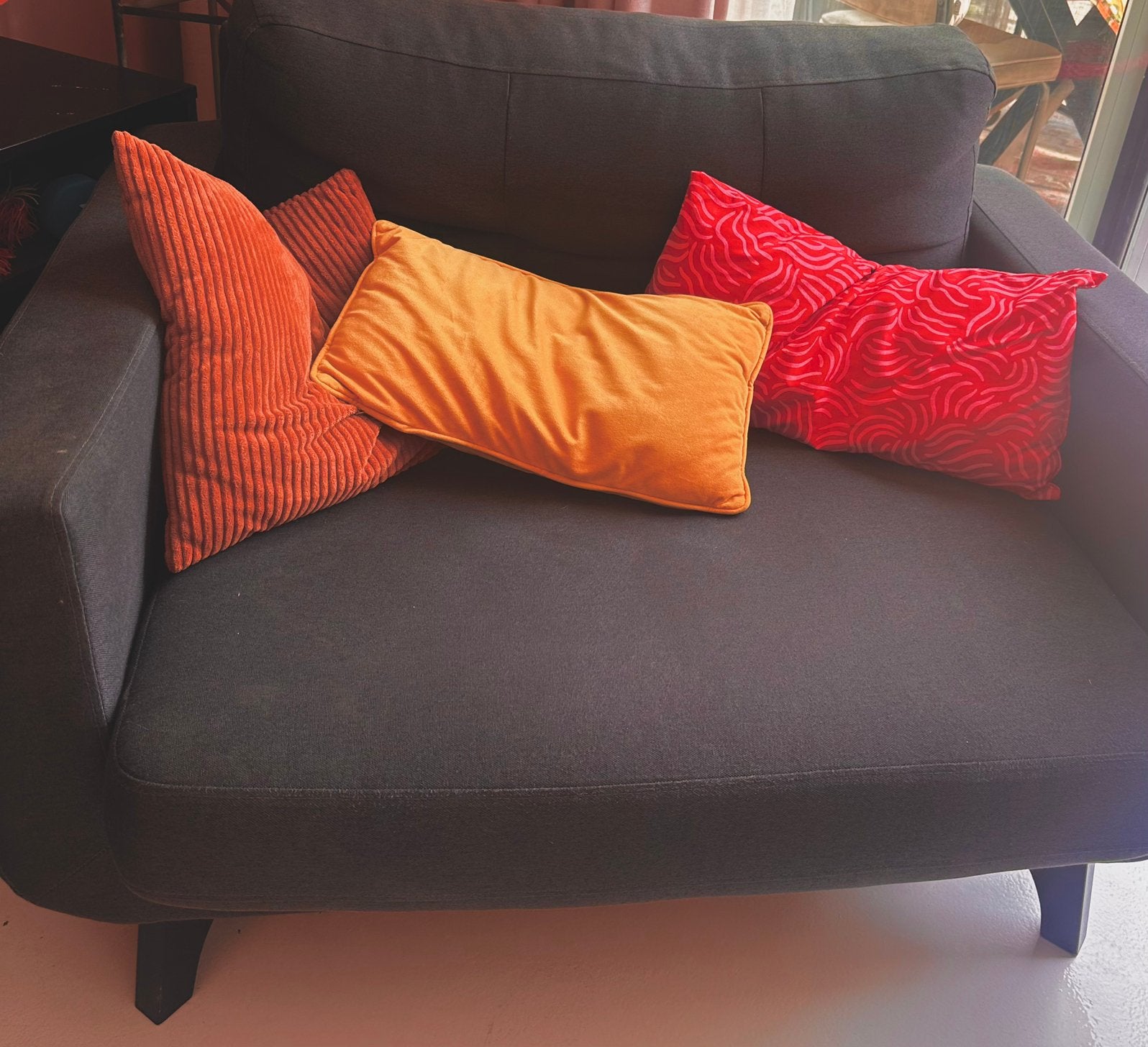 Loveseat, Ophalen, Tweepersoons, 75 tot 100 cm, Zo goed als nieuw