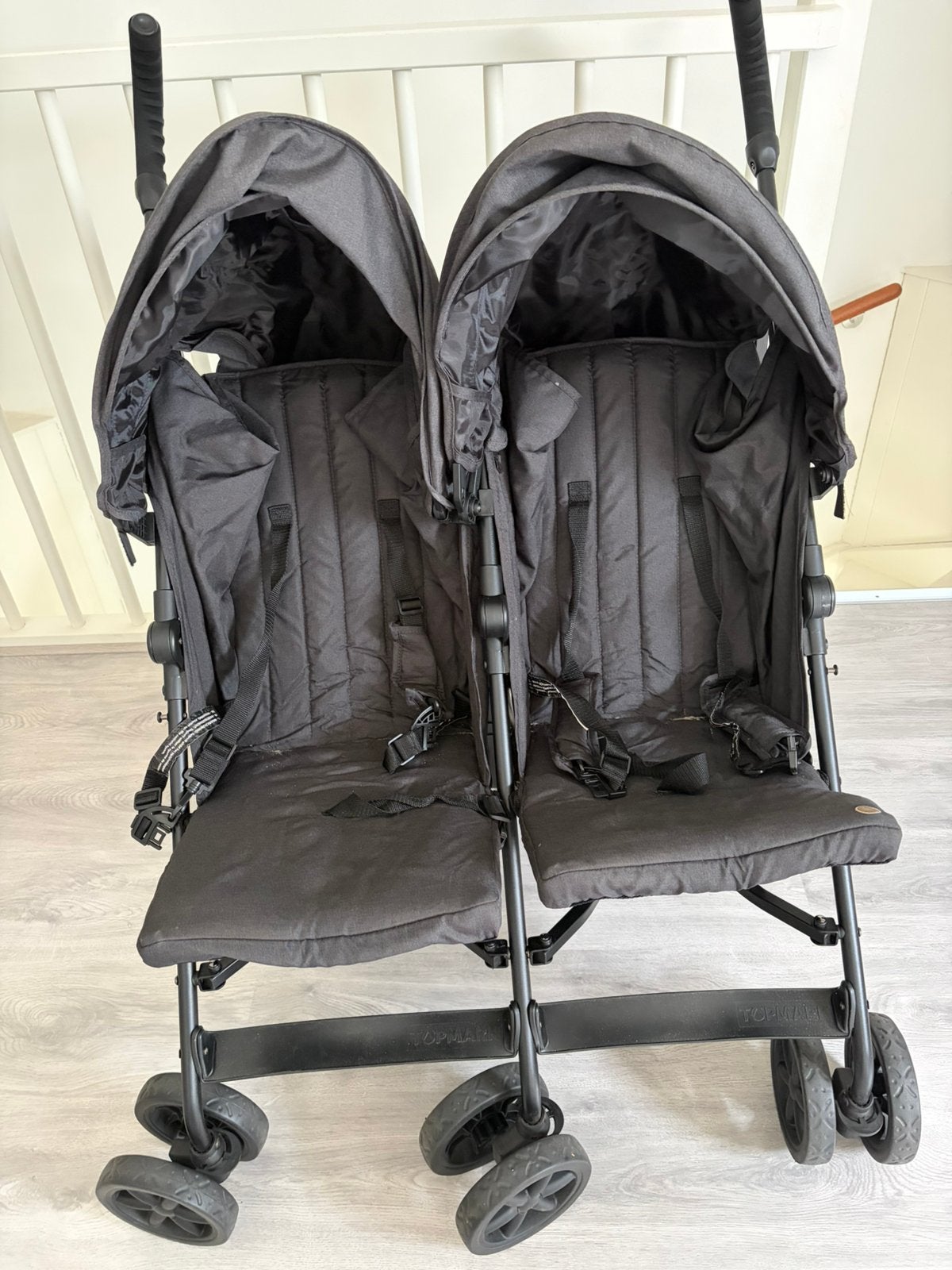 Buggy voor 2 kinderen, Kinderen en Baby's, Tweelingen en Meerlingen, Ophalen, Zo goed als nieuw, Kinderwagen of Buggy