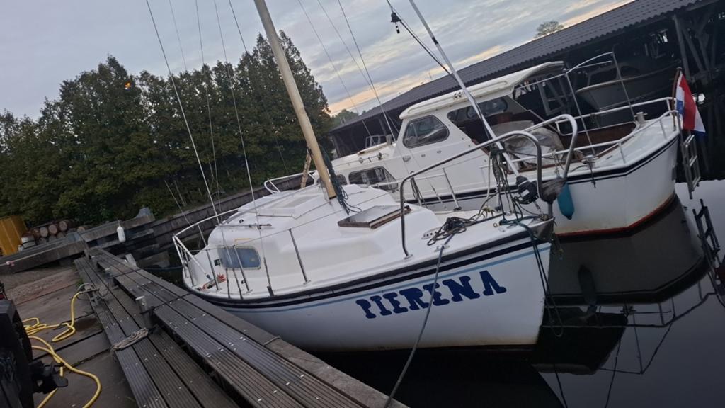 Zeilboot compleet  mast en zeilen, Ophalen of Verzenden, Gebruikt, Motorboot