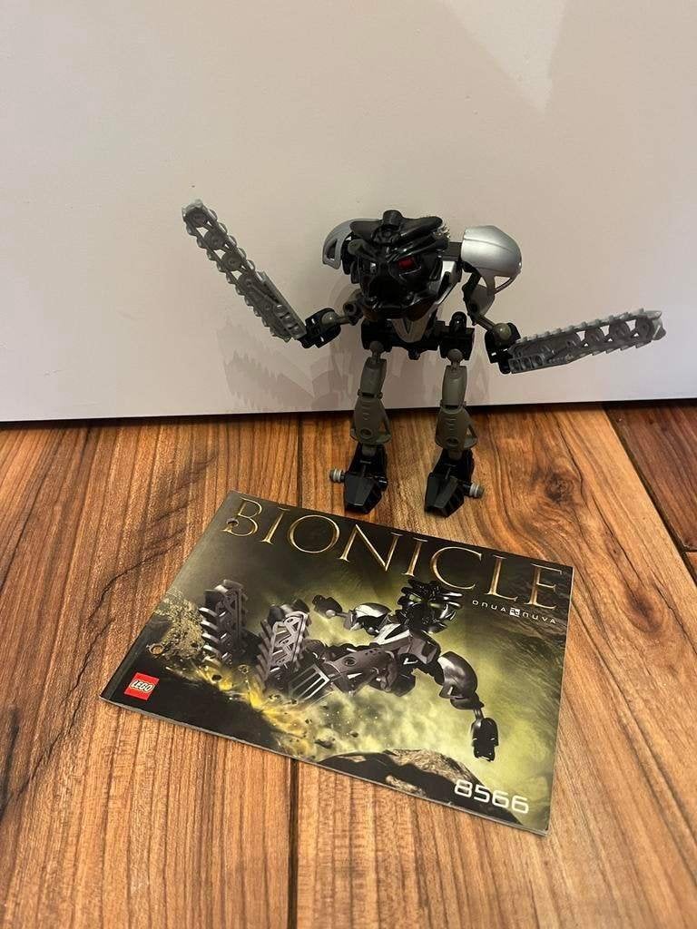 LEGO Technic Bionicle 8566 Toa Nuva Onua – 100% compleet!, Ophalen of Verzenden, Zo goed als nieuw