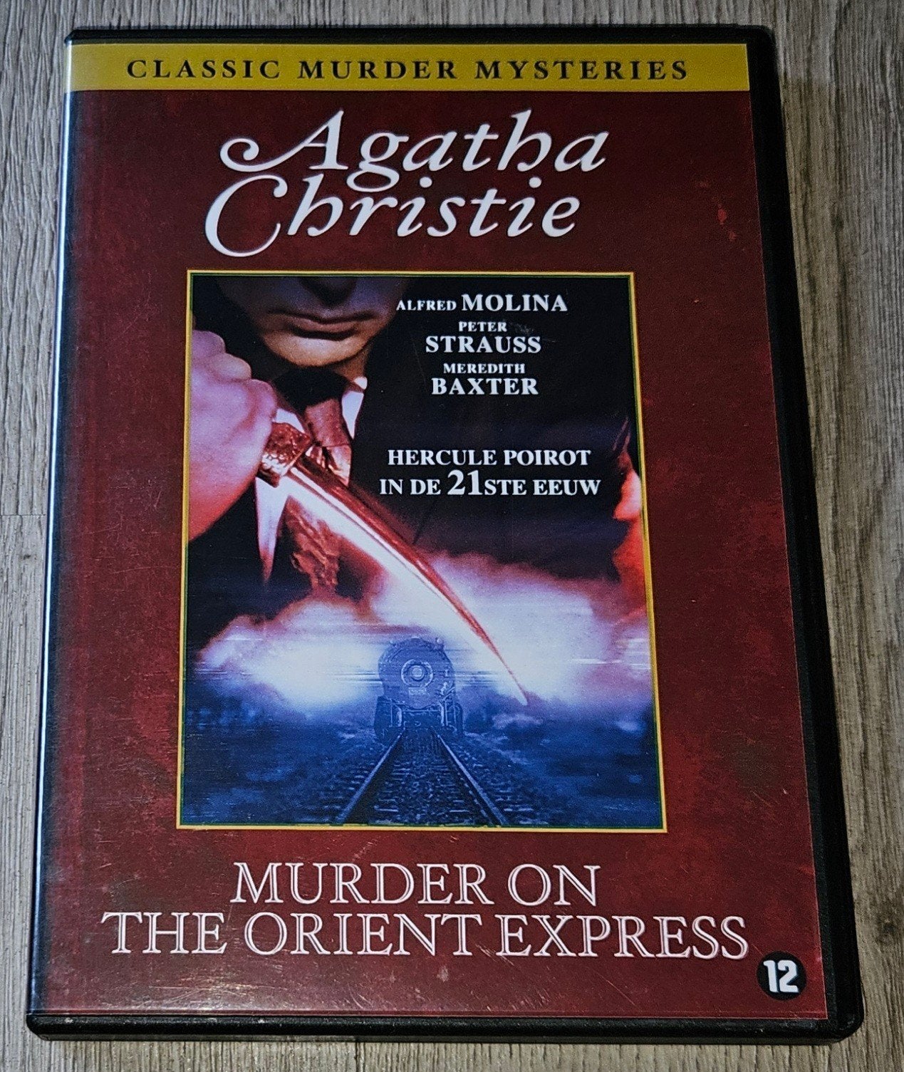 Agatha Christie: Murder on the Orient Express DVD, Nederlands, Ophalen of Verzenden, Inclusief doosje, Gebruikt