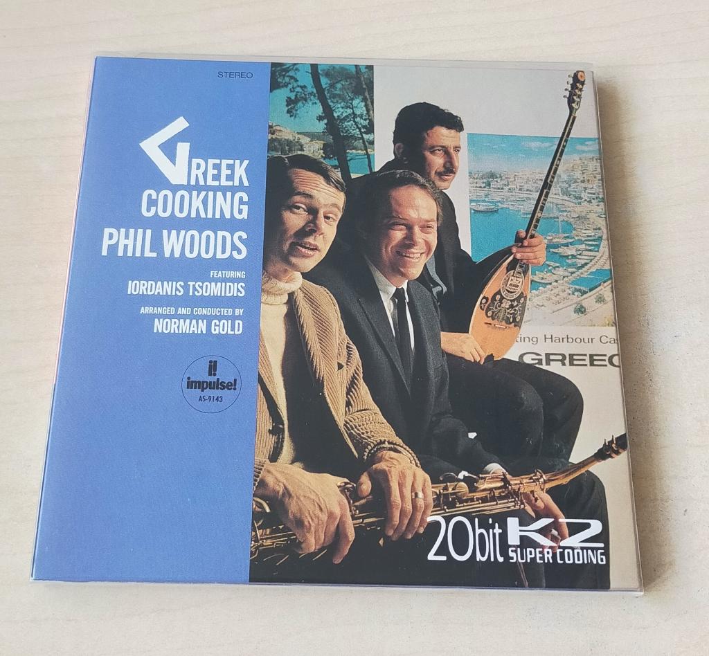 Phil Woods - Greek Cooking CD 1967/1995 Japan 20bit K2, Ophalen of Verzenden, 1960 tot 1980, Gebruikt, Jazz