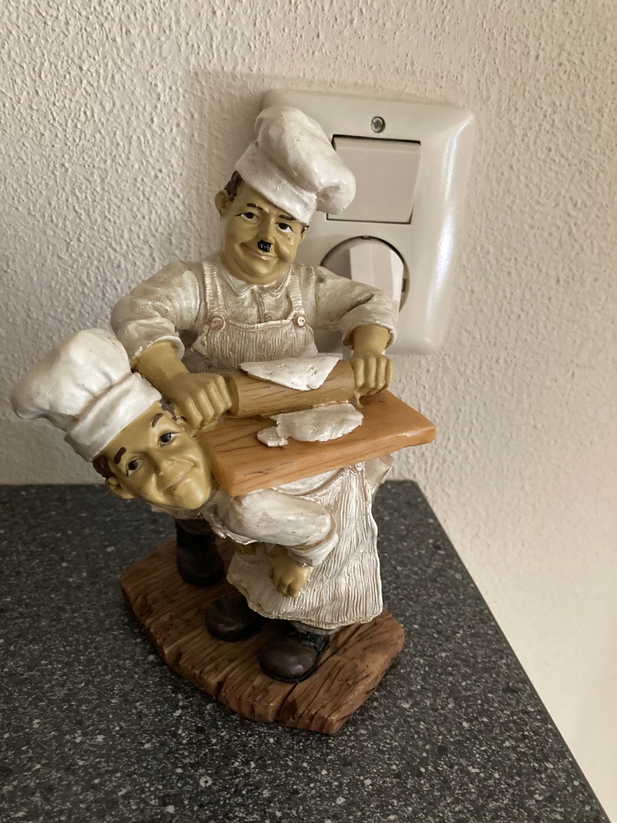 Laurel & Hardy beelden Vintage verzameling, Ophalen, Zo goed als nieuw