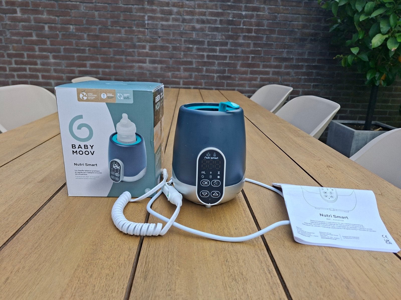 Babymoov Nutri Smart Flessen- en potjesverwarmer, Flessen- of potjesverwarmer, Ophalen of Verzenden, Zo goed als nieuw, Babymoov