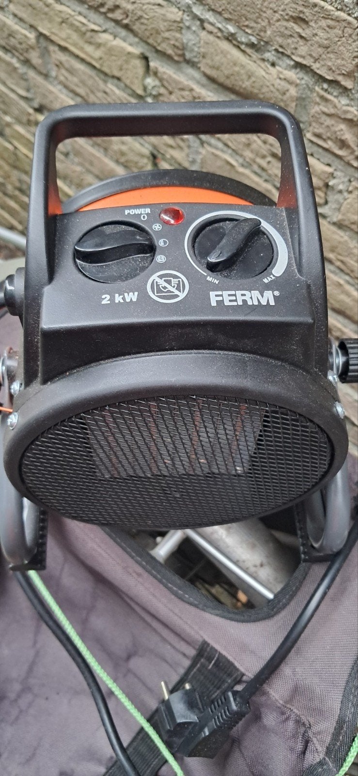 Elektrische ventilatorkachel, Huis en Inrichting, Kachels, Ophalen, Zo goed als nieuw, Elektrisch, Overige soorten