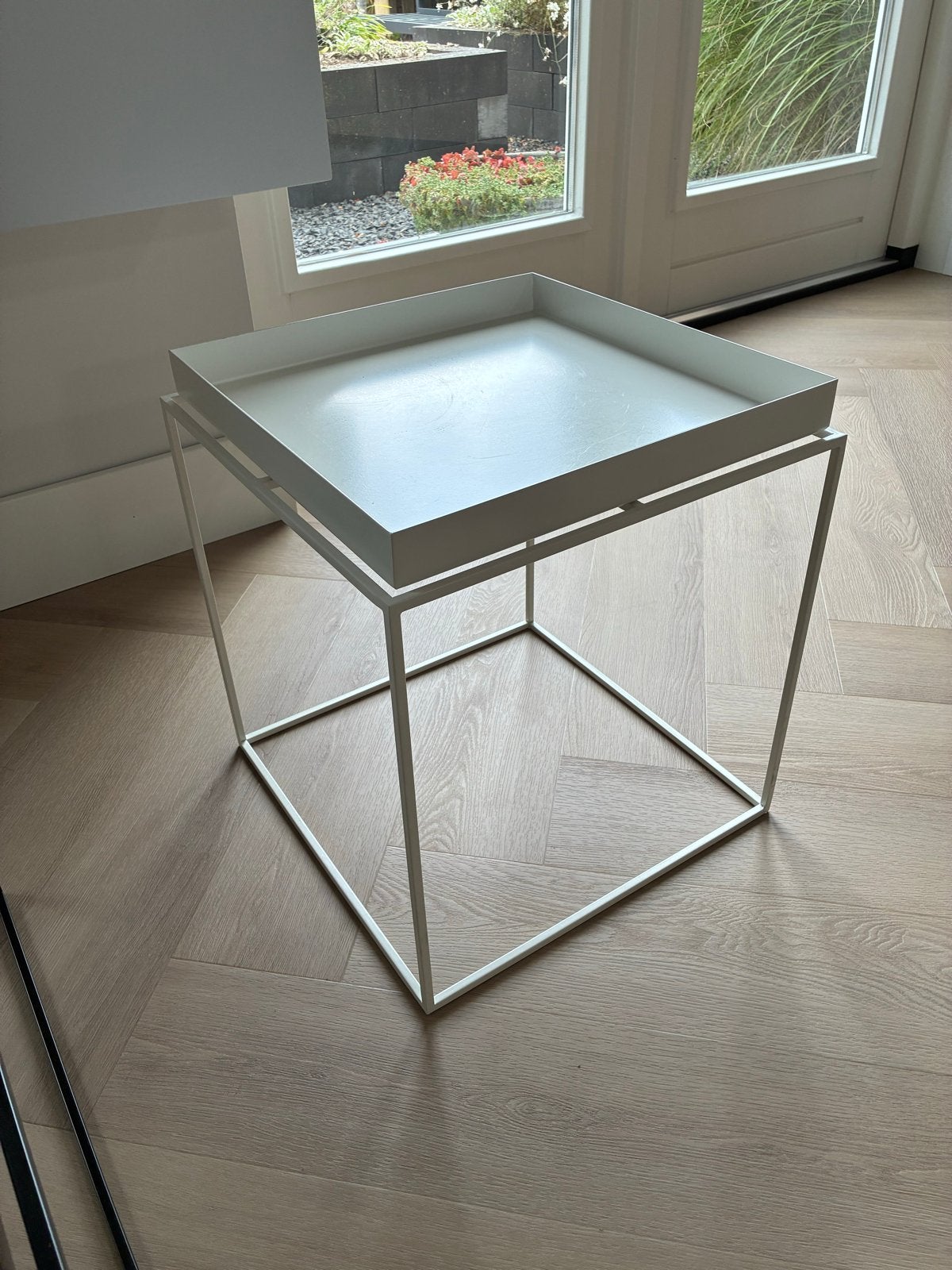 HAY Tray Table wit (2 stuks), Ophalen, Minder dan 45 cm, Minder dan 55 cm, Gebruikt