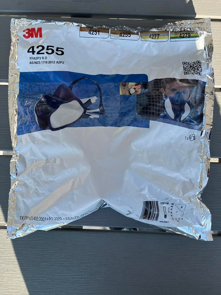 3M 4255 mondmasker, Doe-het-zelf en Verbouw, Adembescherming, Ophalen of Verzenden, Nieuw