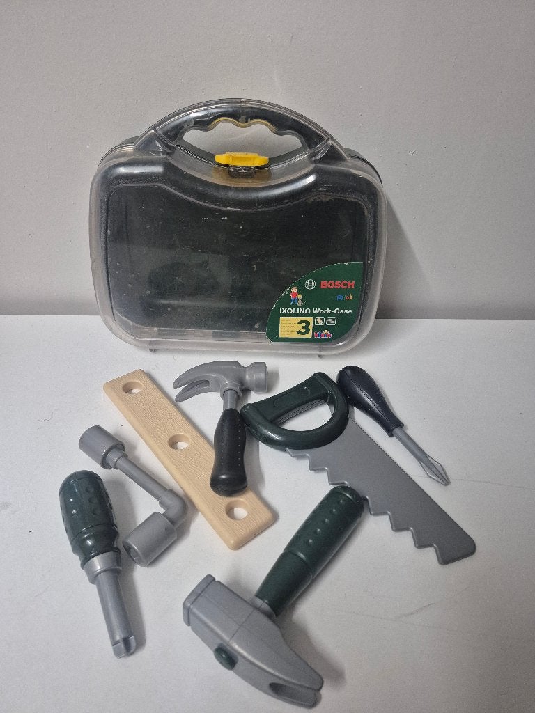 Set bosch Kinder gereedschap, Ophalen of Verzenden, Gebruikt