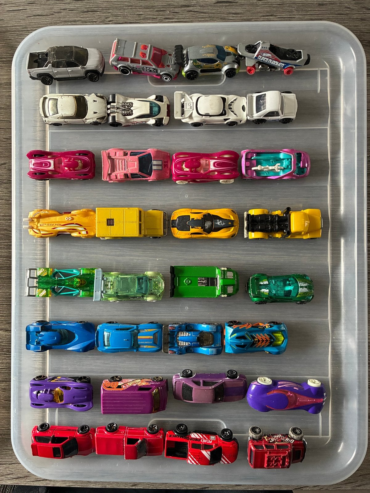 Grote partij Hot Wheels auto's 96 stuks SET 2, Kinderen en Baby's, Ophalen, Gebruikt
