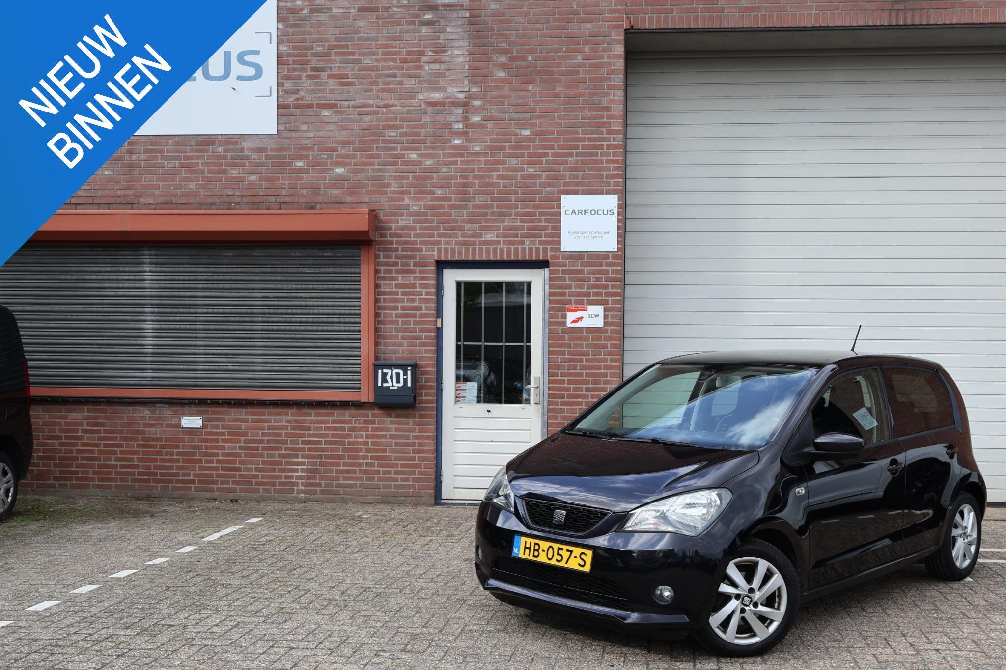 SEAT Mii 1.0 Sport Connect 2e eigenaar NAP Airco PDC 03-27 A, Auto's, Voorwielaandrijving, Stof, Gebruikt, Electronic Stability Program (ESP)