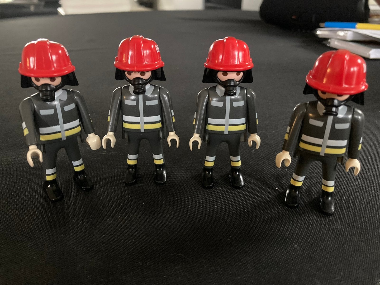 Playmobil brandweer mannen dràger., Kinderen en Baby's, Speelgoed | Playmobil, Ophalen of Verzenden, Zo goed als nieuw