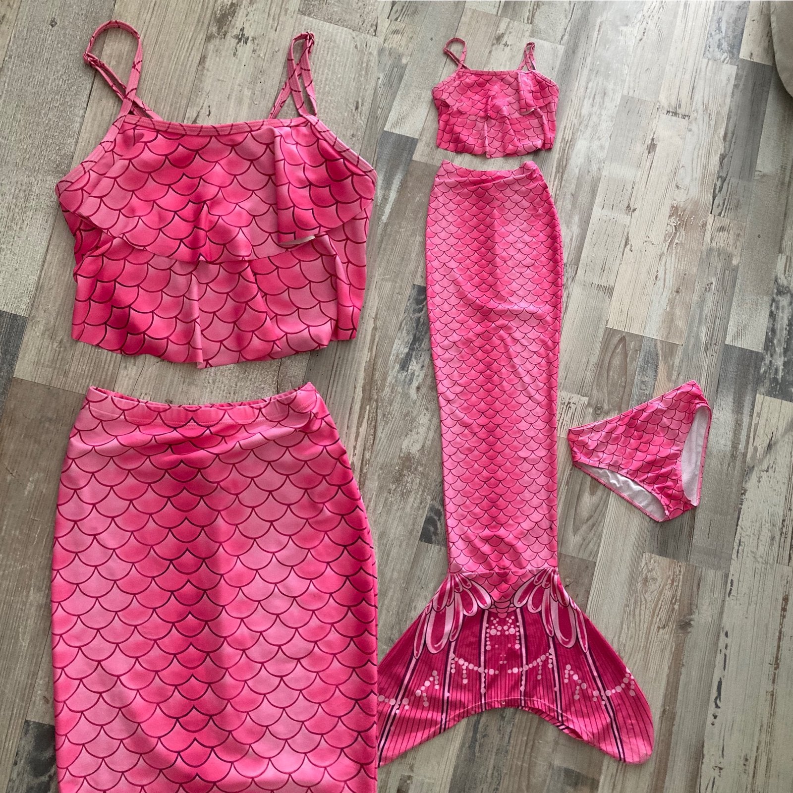 Zeemeermin bikini mt s, Ophalen of Verzenden, Zo goed als nieuw, Maat 38/40 (M)