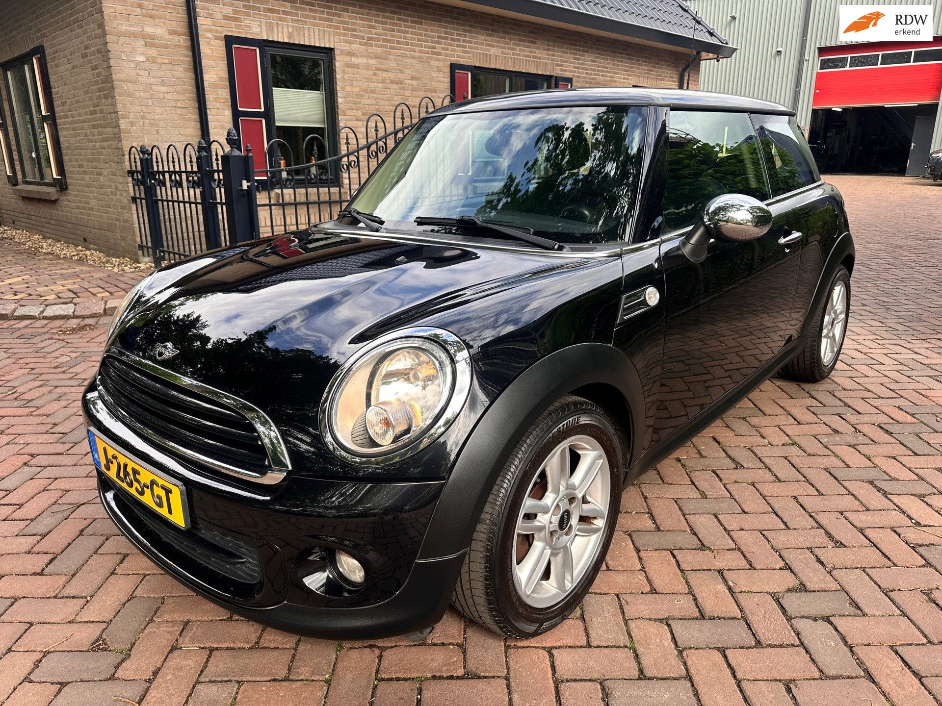 Mini 3-Deurs 1.6 One, Auto's, Voorwielaandrijving, Euro 5, Stof, 4 stoelen