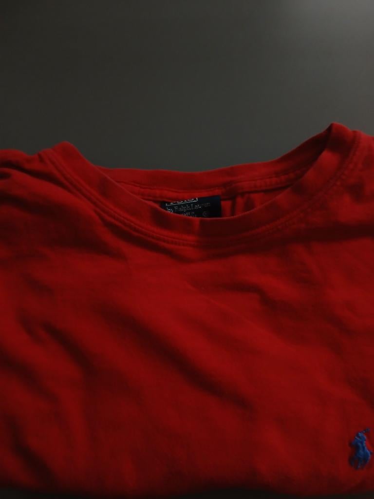 Ralph Lauren Polo Rood Maat M, Maat 48/50 (M), Ralph Lauren, Ophalen of Verzenden, Gedragen