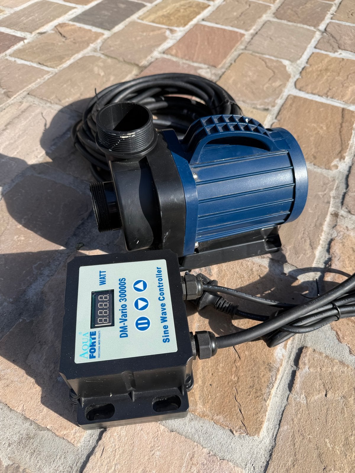 Aquaforte DM-Vario 30000S Vijverpomp met Controller, Ophalen of Verzenden, Gebruikt, Vijverpomp