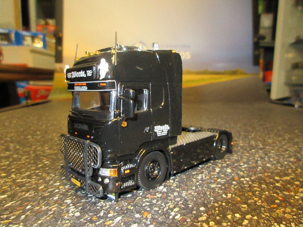 Tekno Scania Weeda met certificaat, Ophalen of Verzenden, Nieuw, Bus of Vrachtwagen, Tekno