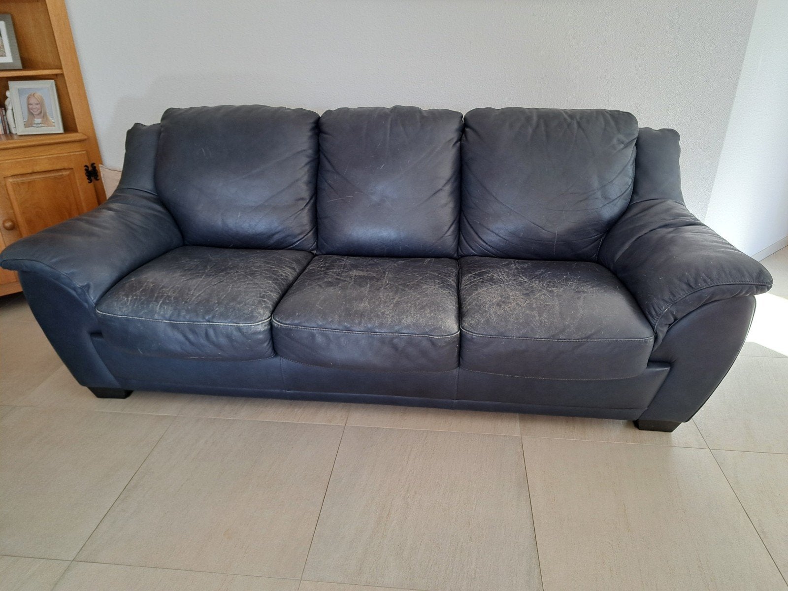 Natuzzi leer bankstel gratis 2 en 3 zits, Ophalen, Gebruikt, 75 tot 100 cm, Vierpersoons of meer