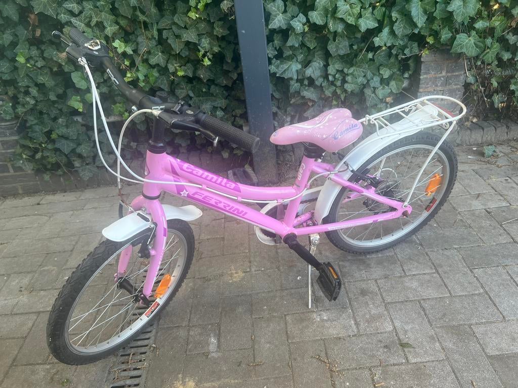 Meisjes fiets, vouw fiets en jongens fiets, Ophalen of Verzenden, Zo goed als nieuw, 20 inch, Handrem