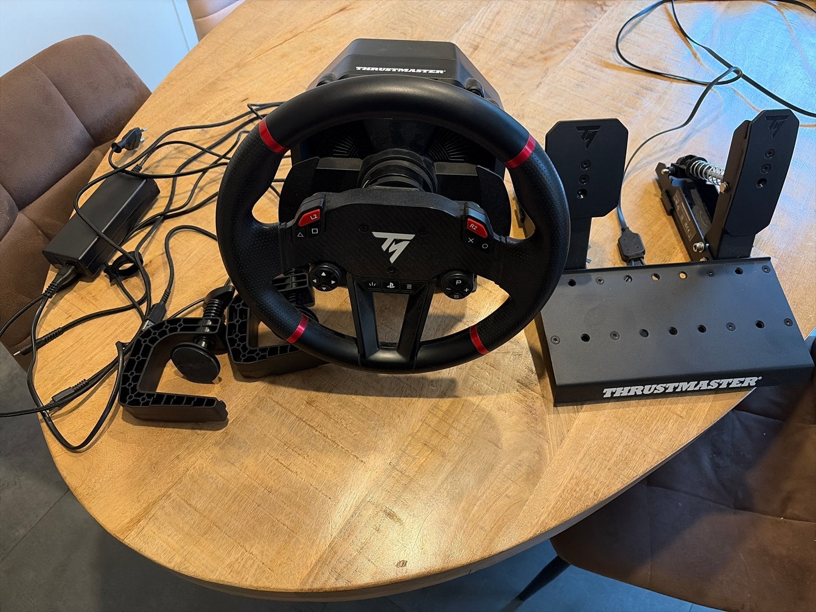 Thrustmaster T598 direct drive Racing Stuur met Pedalen, Spelcomputers en Games, Ophalen of Verzenden, Overige merken, Zo goed als nieuw