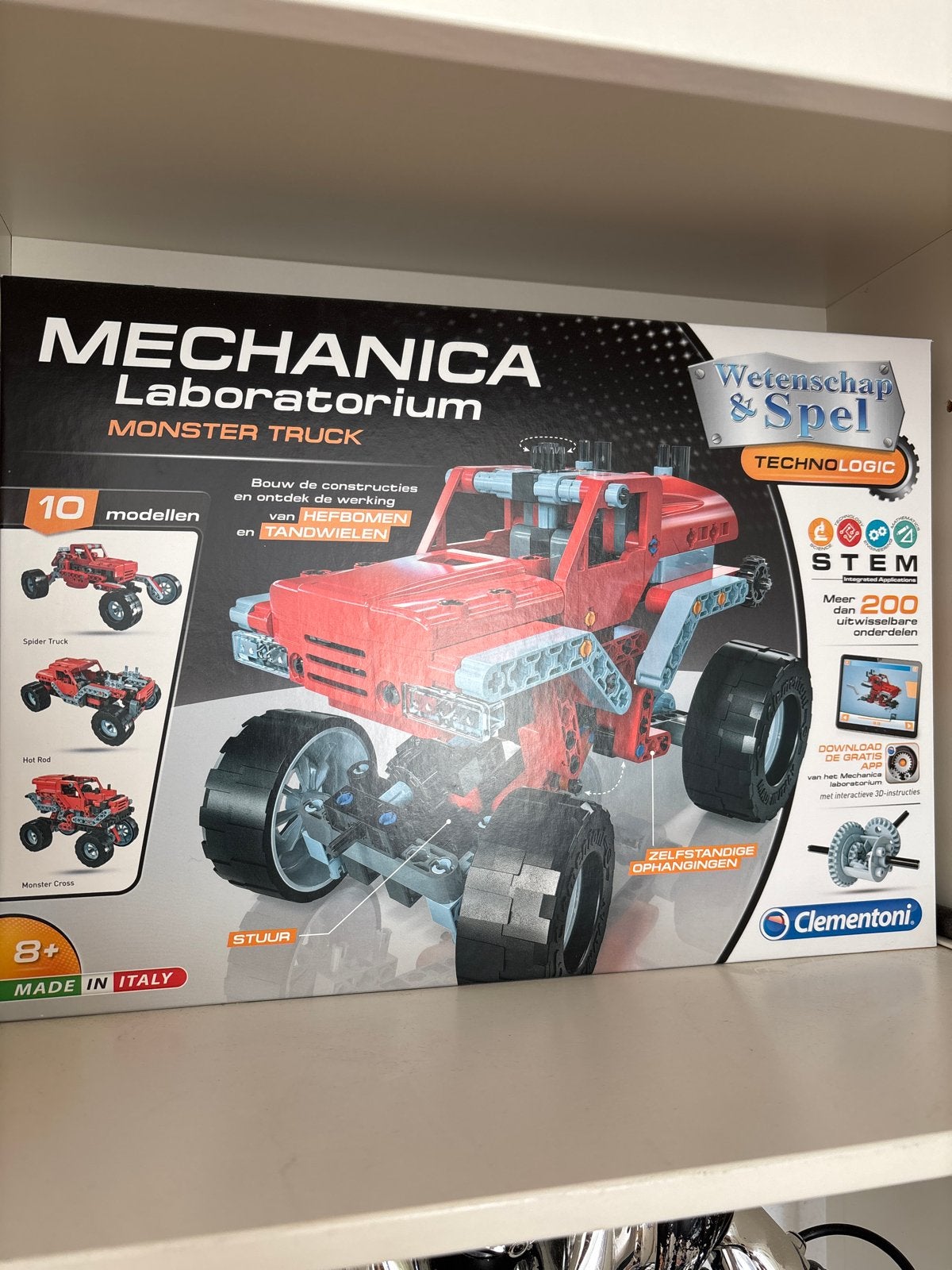 Clementoni Mechanica Laboratorium Monster Truck, Ophalen, Nieuw, Overige merken