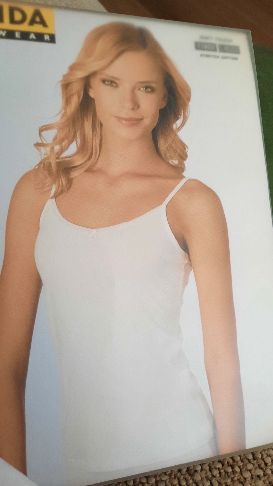 Nieuw stretch katoen elastan Calida topje/hemdje XL 42-44, Verzenden, Wit, Maat 42/44 (L), Nieuw