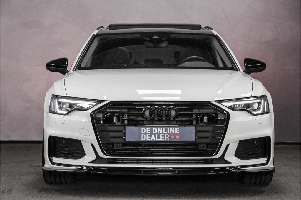 Audi A6 Avant 55 TFSI e Quattro |Blacked|Pano|21inch|Carplay, Auto's, Audi, Automaat, Gebruikt, Euro 6, 4 cilinders