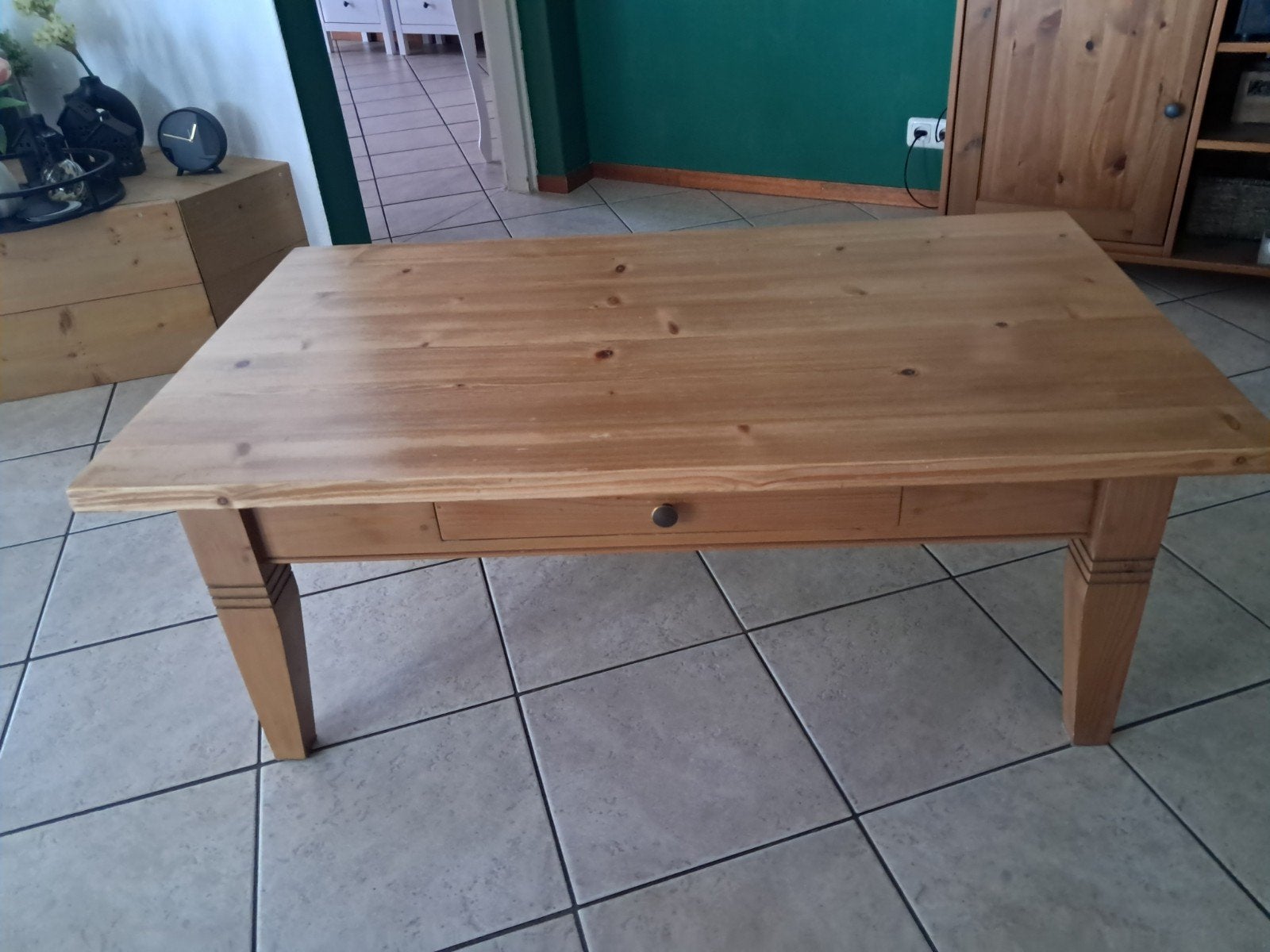 Salontafel, Ophalen, Gebruikt, 100 tot 150 cm, 50 tot 100 cm